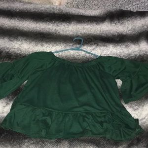 Off the shoulder blouse